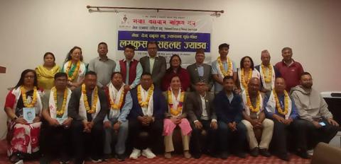 देय् दबूलाई पत्रकार दबूबाट स्वागत