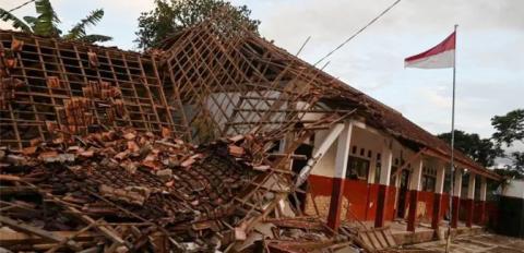 इन्डोनेसियाका जाभा टापुमा शक्तिशाली भुकम्प, ५६ को मृत्यु