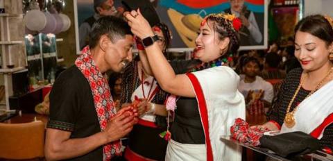 पोर्चुगलमा सामूहिक म्हपूजा र न्हूदँ कार्यक्रम सम्पन्न